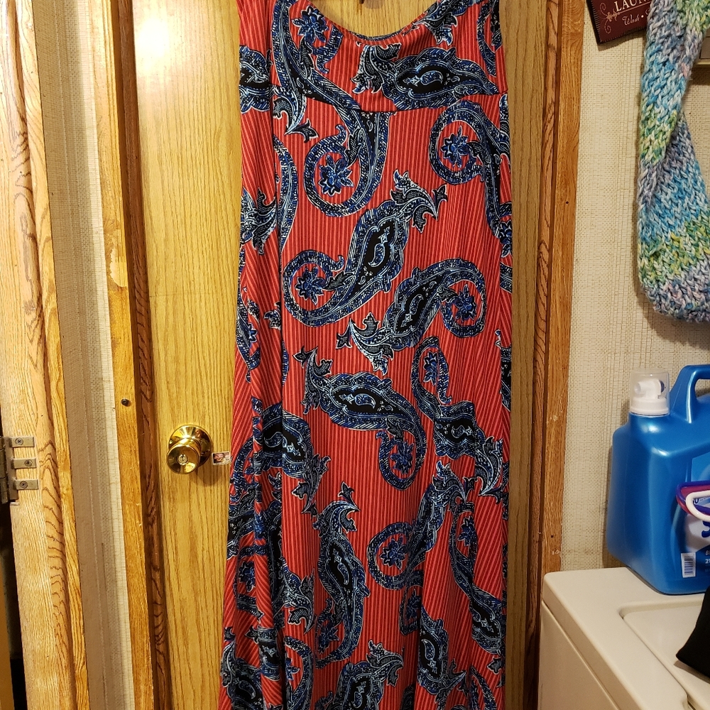 Lularoe skirt red white and blue